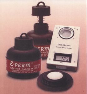 E-Perm Radon testing equipment